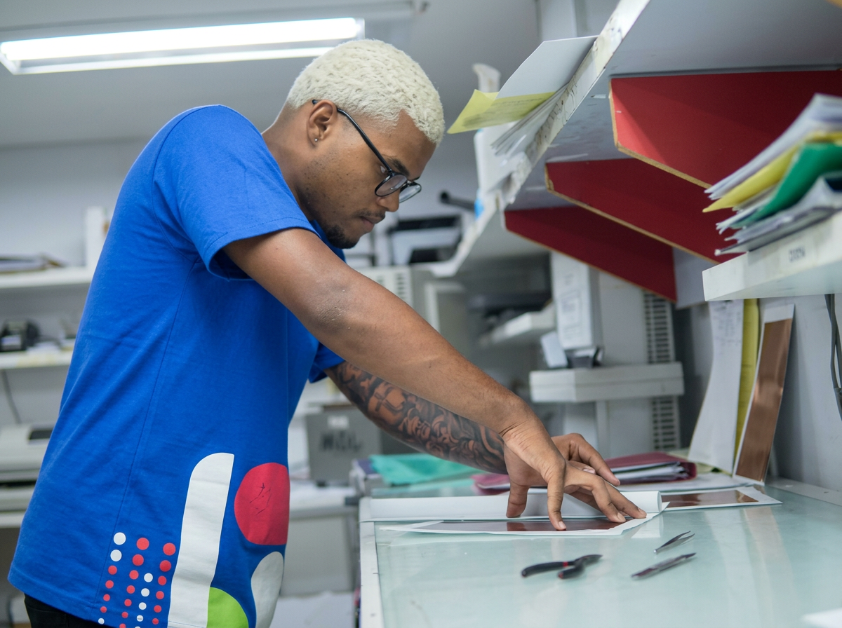 Serviço de acabamento da gráfica CopyMais em Recife